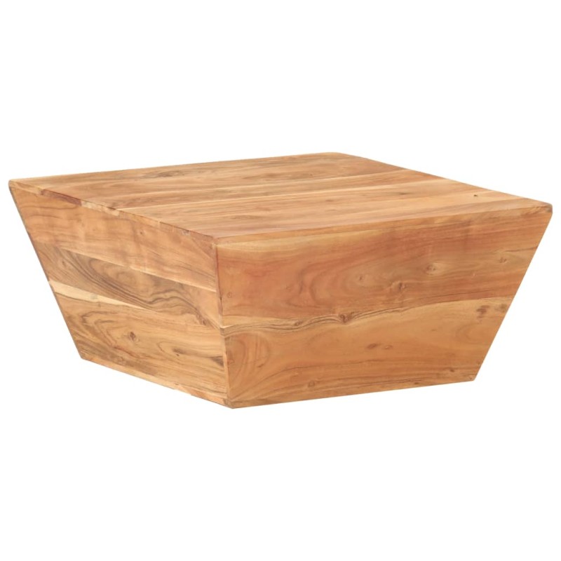 vidaXL Couchtisch V-Form 66x66x30 cm Akazie Massivholz vidaXL Couchtisch V-Form 66x66x30 cm Akazie Massivholz