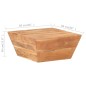 vidaXL Couchtisch V-Form 66x66x30 cm Akazie Massivholz vidaXL Couchtisch V-Form 66x66x30 cm Akazie Massivholz