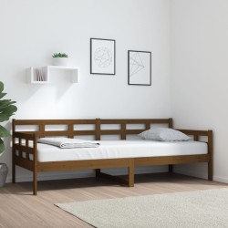 vidaXL Tagesbett Honigbraun Massivholz Kiefer 80x200 cm