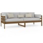 vidaXL Tagesbett Honigbraun Massivholz Kiefer 80x200 cm vidaXL Tagesbett Honigbraun Massivholz Kiefer 80x200 cm