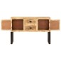 vidaXL Sideboard 110x30x74 cm Raues Mangoholz vidaXL Sideboard 110x30x74 cm Raues Mangoholz