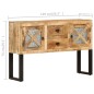 vidaXL Sideboard 110x30x74 cm Raues Mangoholz vidaXL Sideboard 110x30x74 cm Raues Mangoholz