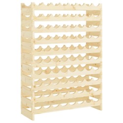 vidaXL Weinregal 83x29x112 cm Massivholz Kiefer