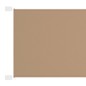 vidaXL Senkrechtmarkise Taupe 100x800 cm Oxford-Gewebe vidaXL Senkrechtmarkise Taupe 100x800 cm Oxford-Gewebe