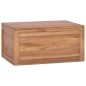 vidaXL Wand-Badschrank 60x45x30 cm Teak Massivholz vidaXL Wand-Badschrank 60x45x30 cm Teak Massivholz