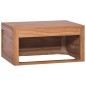 vidaXL Wand-Badschrank 60x45x30 cm Teak Massivholz vidaXL Wand-Badschrank 60x45x30 cm Teak Massivholz