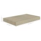 vidaXL Schwebende Wandregale 4 Stk. Eichefarben 40x23x3,8cm MDF vidaXL Schwebende Wandregale 4 Stk. Eichefarben 40x23x3,8cm MDF