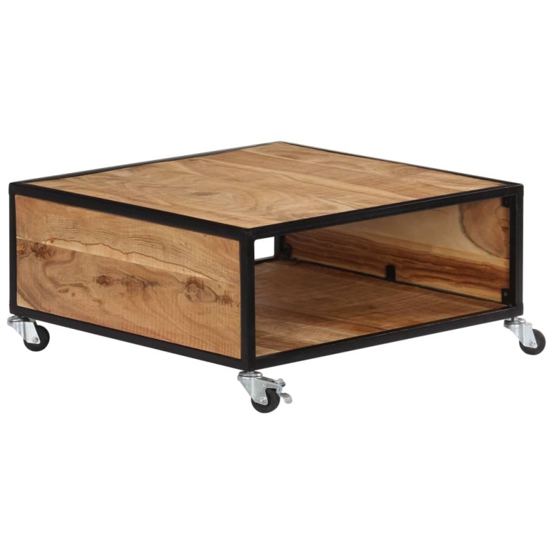 vidaXL Couchtisch 70x70x32 cm Massivholz Akazie vidaXL Couchtisch 70x70x32 cm Massivholz Akazie