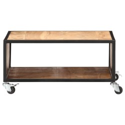 vidaXL Couchtisch 70x70x32 cm Massivholz Akazie