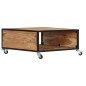 vidaXL Couchtisch 70x70x32 cm Massivholz Akazie vidaXL Couchtisch 70x70x32 cm Massivholz Akazie