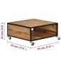 vidaXL Couchtisch 70x70x32 cm Massivholz Akazie vidaXL Couchtisch 70x70x32 cm Massivholz Akazie