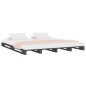 vidaXL Palettenbett Grau 200x200 cm Massivholz Kiefer vidaXL Palettenbett Grau 200x200 cm Massivholz Kiefer