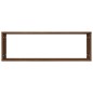 vidaXL Wandregale 2 Stk. Braun Eichen-Optik 80x15x26,5cm Holzwerkstoff vidaXL Wandregale 2 Stk. Braun Eichen-Optik 80x15x26,5cm Holzwerkstoff