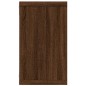 vidaXL Wandregale 2 Stk. Braun Eichen-Optik 80x15x26,5cm Holzwerkstoff vidaXL Wandregale 2 Stk. Braun Eichen-Optik 80x15x26,5cm Holzwerkstoff