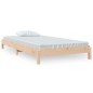 vidaXL Stapelbett 75x190 cm Massivholz Kiefer vidaXL Stapelbett 75x190 cm Massivholz Kiefer