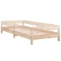 vidaXL Stapelbett 75x190 cm Massivholz Kiefer vidaXL Stapelbett 75x190 cm Massivholz Kiefer