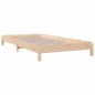 vidaXL Stapelbett 75x190 cm Massivholz Kiefer vidaXL Stapelbett 75x190 cm Massivholz Kiefer