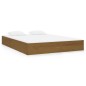 vidaXL Massivholzbett Honigbraun 120x190 cm vidaXL Massivholzbett Honigbraun 120x190 cm