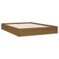 vidaXL Massivholzbett Honigbraun 120x190 cm vidaXL Massivholzbett Honigbraun 120x190 cm