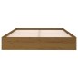 vidaXL Massivholzbett Honigbraun 120x190 cm vidaXL Massivholzbett Honigbraun 120x190 cm