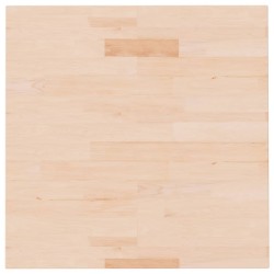 vidaXL Tischplatte Quadratisch 60x60x1,5 cm Eichenholz Unbehandelt
