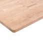 vidaXL Tischplatte Quadratisch 60x60x1,5 cm Eichenholz Unbehandelt vidaXL Tischplatte Quadratisch 60x60x1,5 cm Eichenholz Unbehandelt