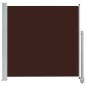 vidaXL Ausziehbare Seitenmarkise 160x300 cm Braun vidaXL Ausziehbare Seitenmarkise 160x300 cm Braun
