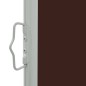 vidaXL Ausziehbare Seitenmarkise 160x300 cm Braun vidaXL Ausziehbare Seitenmarkise 160x300 cm Braun