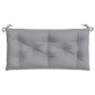 Gartenbank-Auflage Grau 110x50x7 cm Oxford-Gewebe Gartenbank-Auflage Grau 110x50x7 cm Oxford-Gewebe
