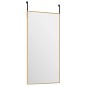 vidaXL Türspiegel Golden 30x60 cm Glas und Aluminium vidaXL Türspiegel Golden 30x60 cm Glas und Aluminium