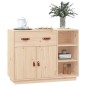 vidaXL Sideboard 98,5x40x75 cm Massivholz Kiefer vidaXL Sideboard 98,5x40x75 cm Massivholz Kiefer