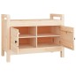 vidaXL Flurbank 80x40x60 cm Massivholz Kiefer vidaXL Flurbank 80x40x60 cm Massivholz Kiefer