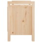 vidaXL Flurbank 80x40x60 cm Massivholz Kiefer vidaXL Flurbank 80x40x60 cm Massivholz Kiefer