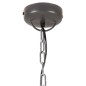 vidaXL Hängelampe Industrie-Stil Grau Eisen & Massivholz 35 cm E27 vidaXL Hängelampe Industrie-Stil Grau Eisen & Massivholz 35 cm E27