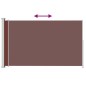 vidaXL Seitenmarkise Ausziehbar 180x300 cm Braun vidaXL Seitenmarkise Ausziehbar 180x300 cm Braun