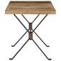 vidaXL Esstisch 140x70x76 cm Raues Mangoholz vidaXL Esstisch 140x70x76 cm Raues Mangoholz