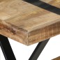 vidaXL Esstisch 140x70x76 cm Raues Mangoholz vidaXL Esstisch 140x70x76 cm Raues Mangoholz