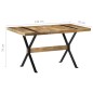 vidaXL Esstisch 140x70x76 cm Raues Mangoholz vidaXL Esstisch 140x70x76 cm Raues Mangoholz
