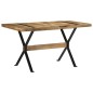 vidaXL Esstisch 140x70x76 cm Raues Mangoholz vidaXL Esstisch 140x70x76 cm Raues Mangoholz
