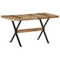 vidaXL Esstisch 140x70x76 cm Raues Mangoholz vidaXL Esstisch 140x70x76 cm Raues Mangoholz