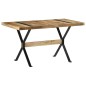 vidaXL Esstisch 140x70x76 cm Raues Mangoholz vidaXL Esstisch 140x70x76 cm Raues Mangoholz