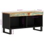 vidaXL TV-Schrank 85x33x43,5 cm Altholz Massiv vidaXL TV-Schrank 85x33x43,5 cm Altholz Massiv
