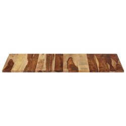vidaXL Tischplatte 140x60x(2,5-2,7) cm Massivholz Palisander