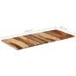 vidaXL Tischplatte 140x60x(2,5-2,7) cm Massivholz Palisander vidaXL Tischplatte 140x60x(2,5-2,7) cm Massivholz Palisander