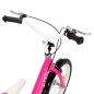 vidaXL Kinderfahrrad 14 Zoll Schwarz und Rosa vidaXL Kinderfahrrad 14 Zoll Schwarz und Rosa