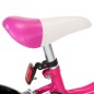 vidaXL Kinderfahrrad 14 Zoll Schwarz und Rosa vidaXL Kinderfahrrad 14 Zoll Schwarz und Rosa