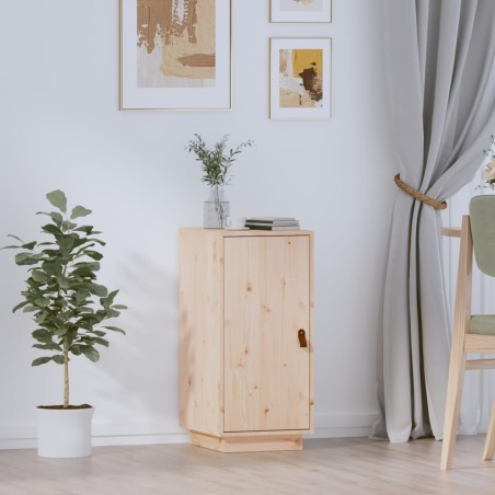 vidaXL Sideboard 34x40x75 cm Massivholz Kiefer