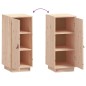 vidaXL Sideboard 34x40x75 cm Massivholz Kiefer vidaXL Sideboard 34x40x75 cm Massivholz Kiefer