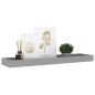 vidaXL Loggia Wandregale 4 Stk. Grau 60x15x4 cm MDF vidaXL Loggia Wandregale 4 Stk. Grau 60x15x4 cm MDF