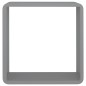vidaXL Würfelregale 3 Stk. Grau MDF vidaXL Würfelregale 3 Stk. Grau MDF